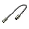 Flextron Gas Line Hose 1/2'' O.D.x24'' Length 1/2" FIPx3/8" MIP Fittings, Stainless Steel Flexible Connector FTGC-SS38-24F - alternate 1